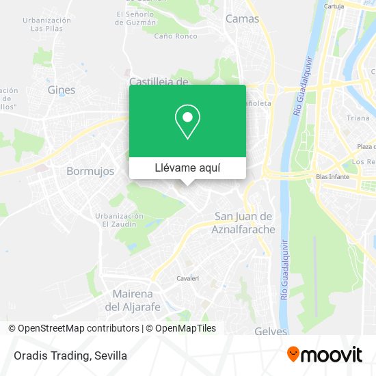 Mapa Oradis Trading