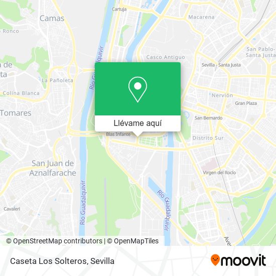 Mapa Caseta Los Solteros