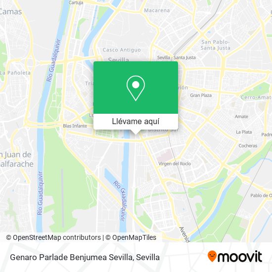 Mapa Genaro Parlade Benjumea Sevilla