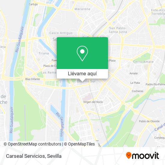 Mapa Carseal Servicios
