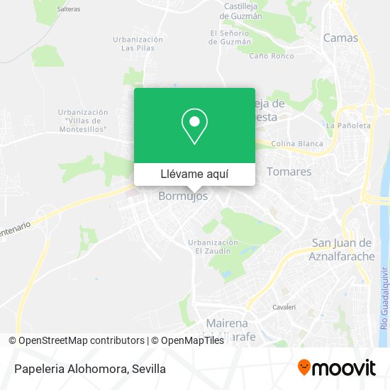 Mapa Papeleria Alohomora