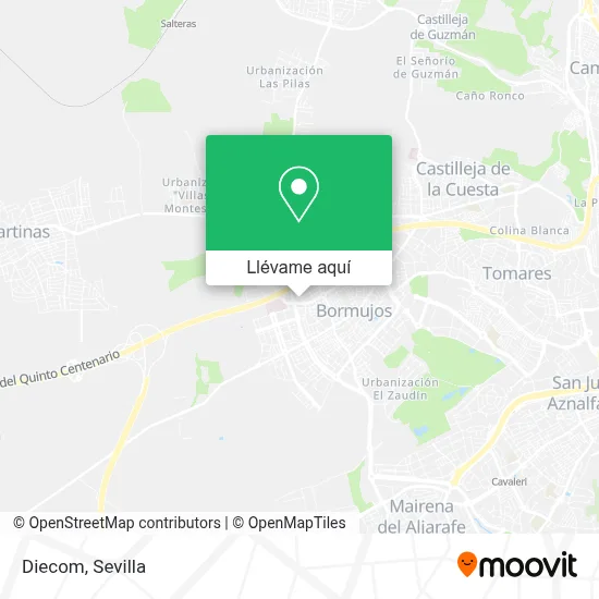 Mapa Diecom