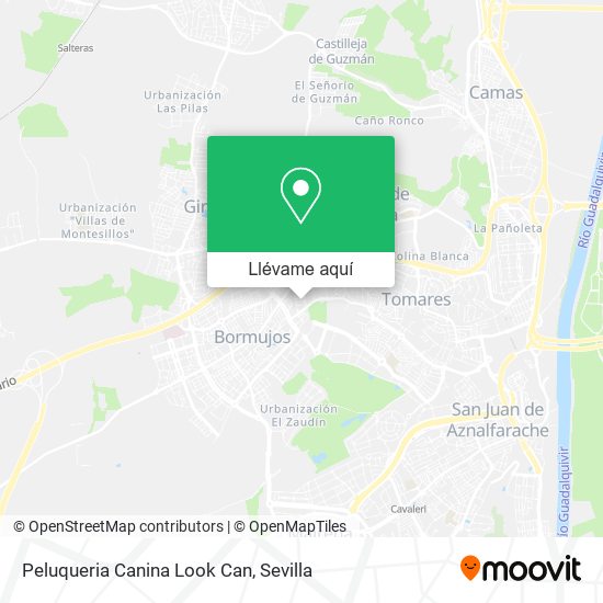 Mapa Peluqueria Canina Look Can