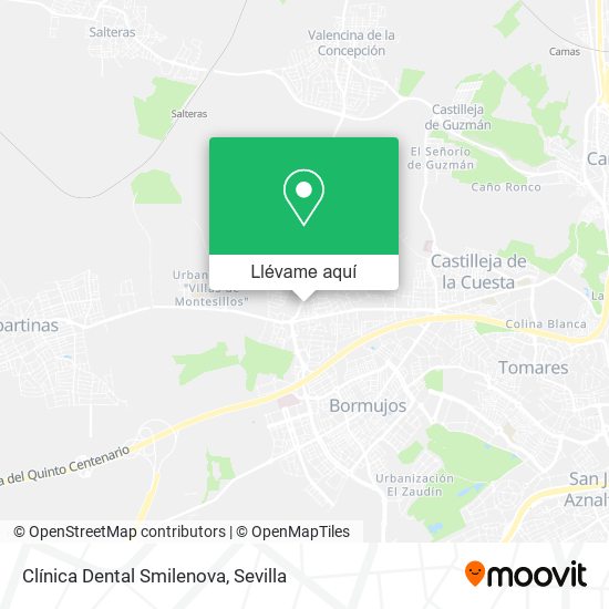 Mapa Clínica Dental Smilenova