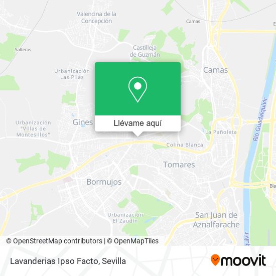 Mapa Lavanderias Ipso Facto