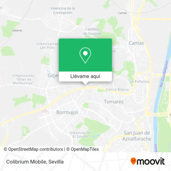 Mapa Colibrium Mobile