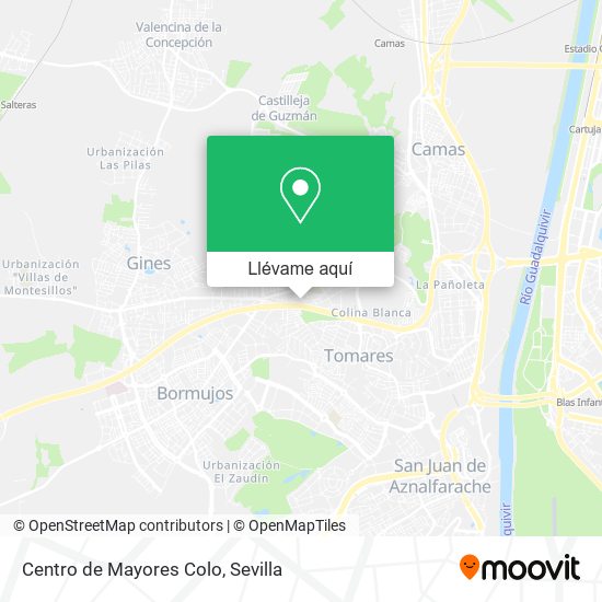 Mapa Centro de Mayores Colo