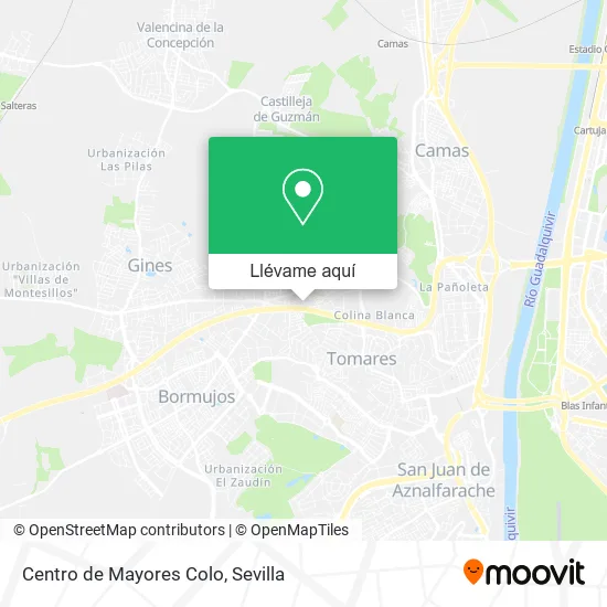 Mapa Centro de Mayores Colo