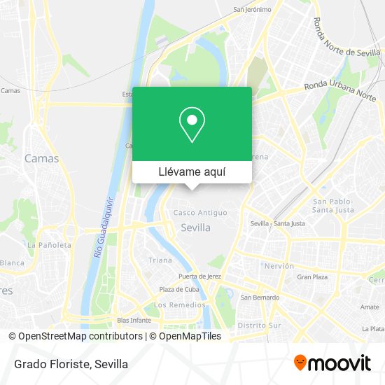 Mapa Grado Floriste