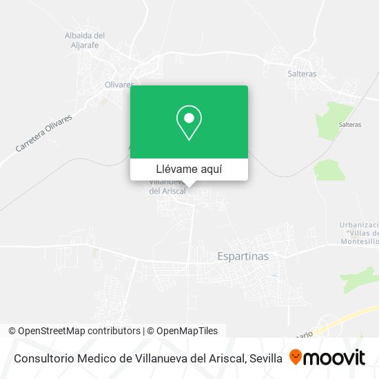 Mapa Consultorio Medico de Villanueva del Ariscal