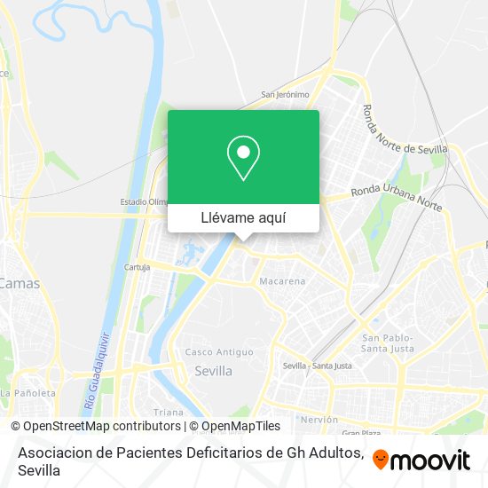 Mapa Asociacion de Pacientes Deficitarios de Gh Adultos