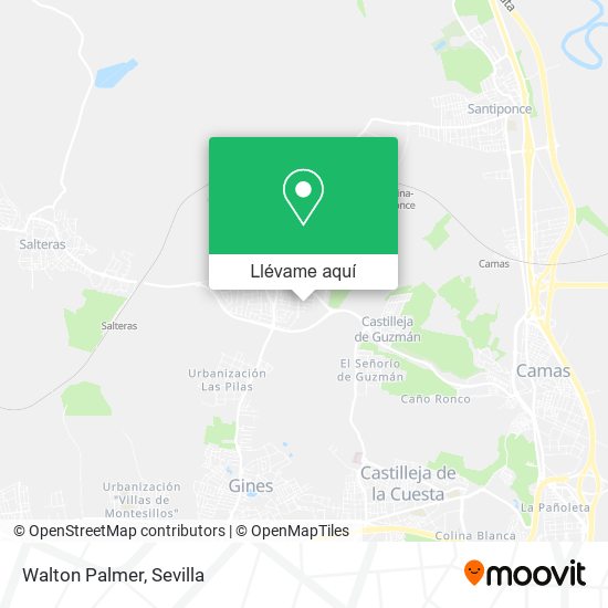 Mapa Walton Palmer