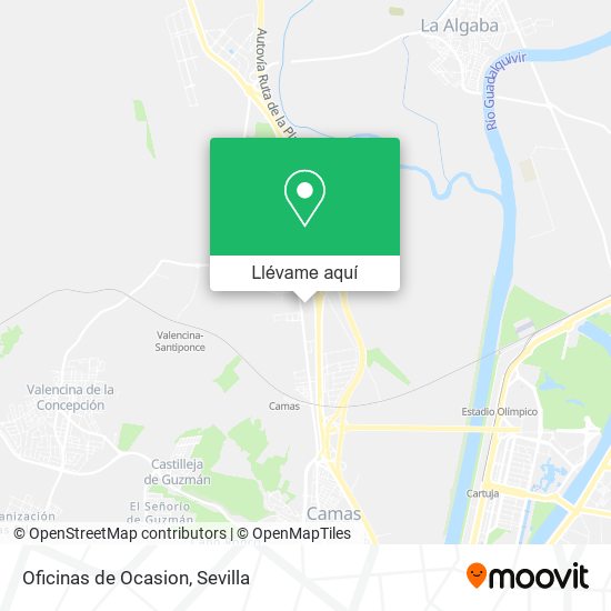 Mapa Oficinas de Ocasion