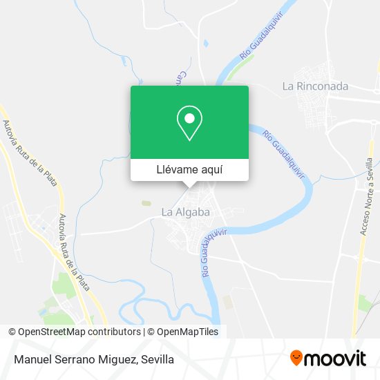 Mapa Manuel Serrano Miguez