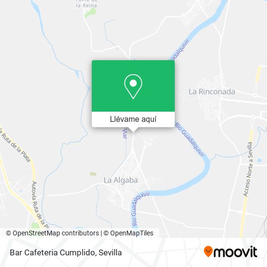 Mapa Bar Cafeteria Cumplido