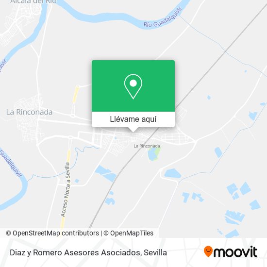 Mapa Diaz y Romero Asesores Asociados