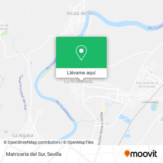 Mapa Matriceria del Sur