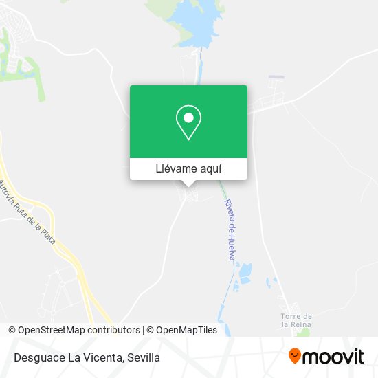 Mapa Desguace La Vicenta