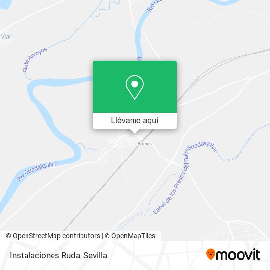 Mapa Instalaciones Ruda