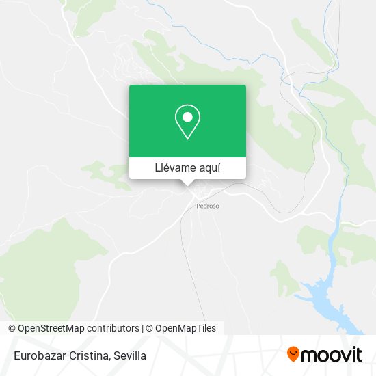 Mapa Eurobazar Cristina