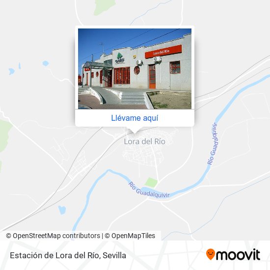 ¿Cómo llegar a Lora Del Río en Tren o Autobús?