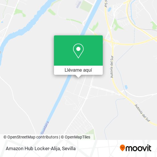 Mapa Amazon Hub Locker-Alija