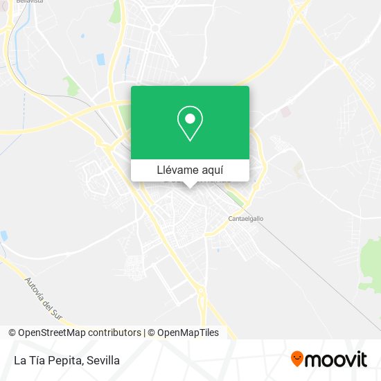 Mapa La Tía Pepita
