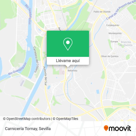 Mapa Carnicería Tornay