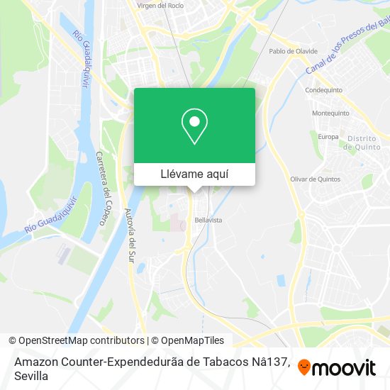 Mapa Amazon Counter-Expendedurãa de Tabacos Nâ137
