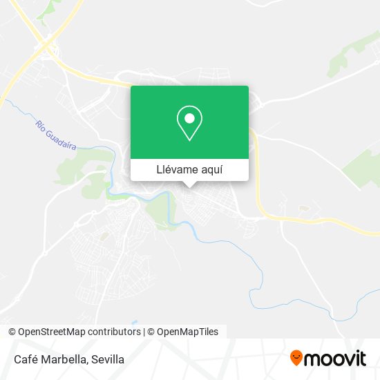 Mapa Café Marbella