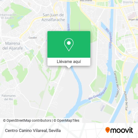 Mapa Centro Canino Vilareal