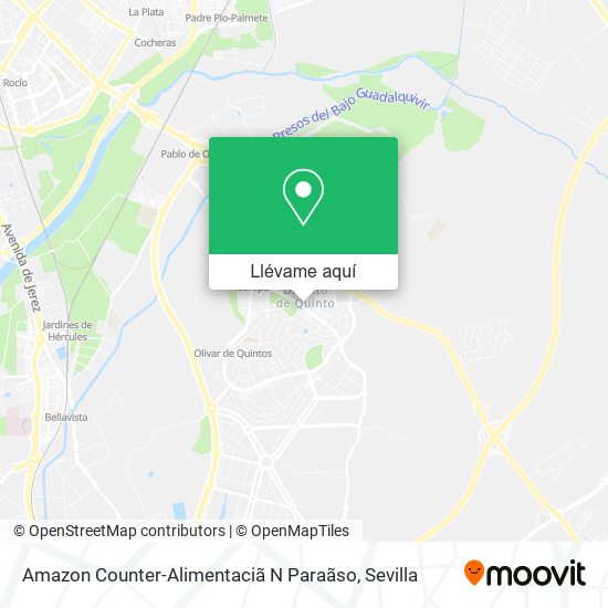 Mapa Amazon Counter-Alimentaciã N Paraãso