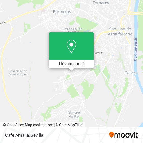 Mapa Café Amalia