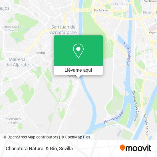 Mapa Chanatura Natural & Bio