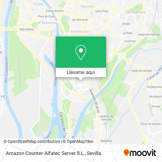 Mapa Amazon Counter-Alfatec Server S.L.