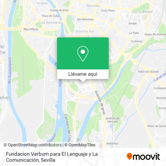 Mapa Fundacion Verbum para El Lenguaje y La Comunicación