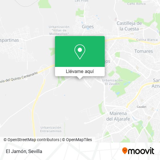 Mapa El Jamón