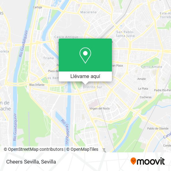 Mapa Cheers Sevilla