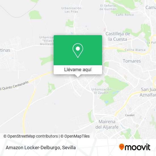 Mapa Amazon Locker-Delburgo