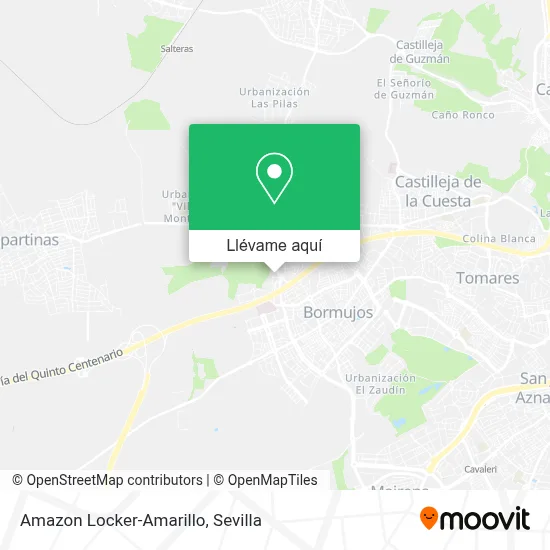 Mapa Amazon Locker-Amarillo