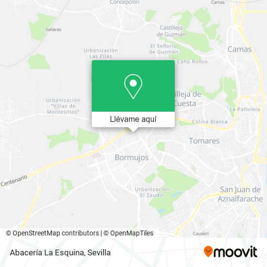 Mapa Abacería La Esquina