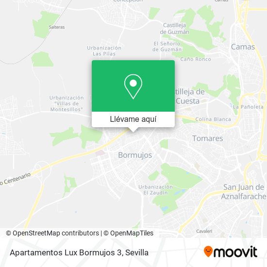 Mapa Apartamentos Lux Bormujos 3