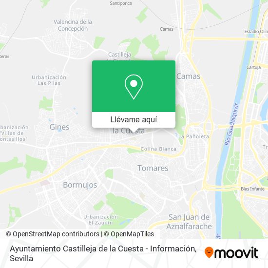 Mapa Ayuntamiento Castilleja de la Cuesta - Información