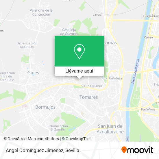 Mapa Angel Domínguez Jiménez