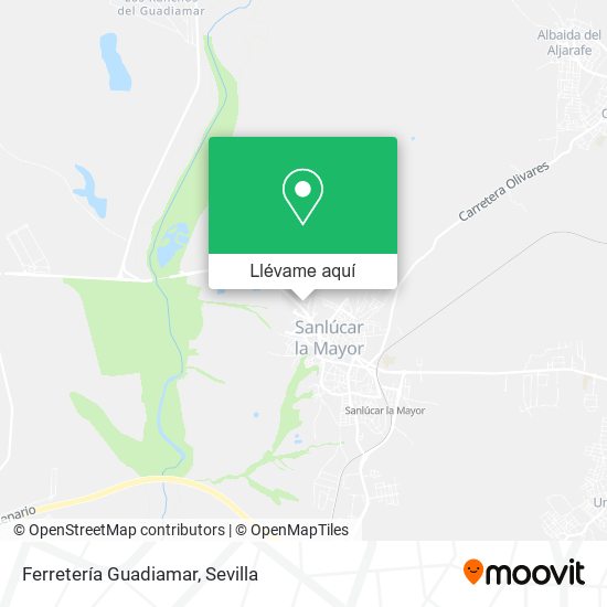 Mapa Ferretería Guadiamar