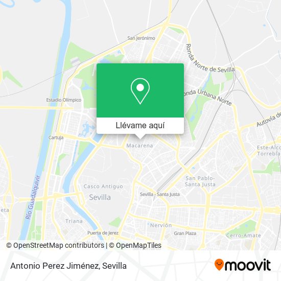 Mapa Antonio Perez Jiménez