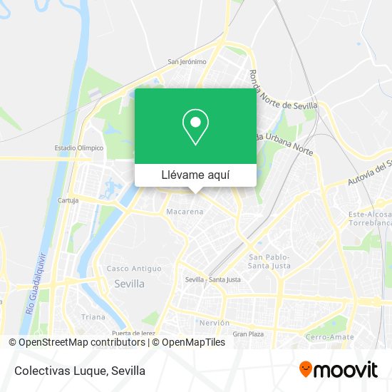 Mapa Colectivas Luque
