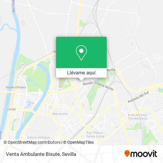 Mapa Venta Ambulante Bisute