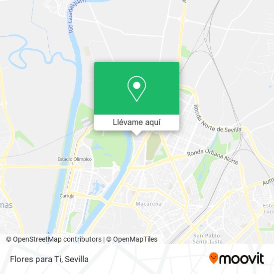 Mapa Flores para Ti