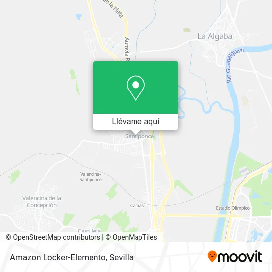 Mapa Amazon Locker-Elemento